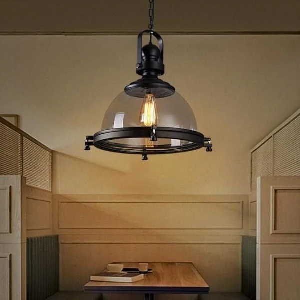 Suspension Industrielle Transparente