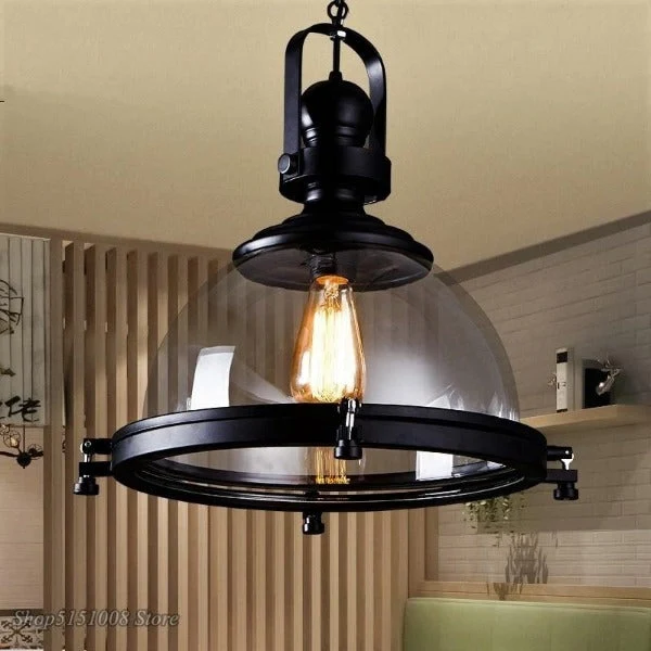 Suspension Industrielle Transparente