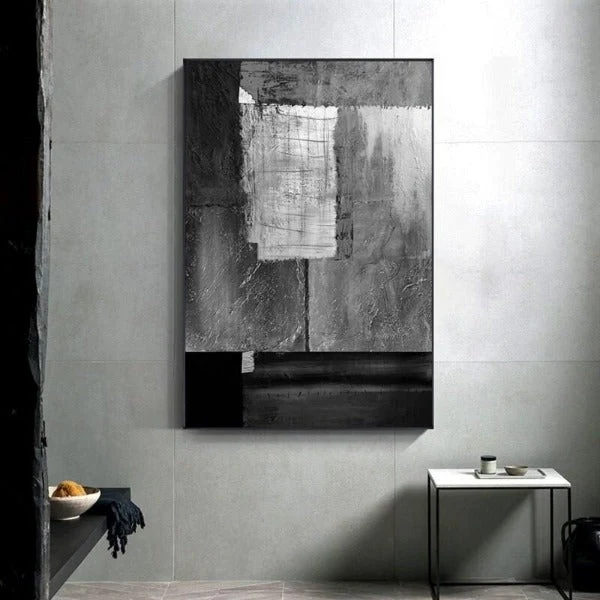Tableau Industriel Dégradé Abstrait