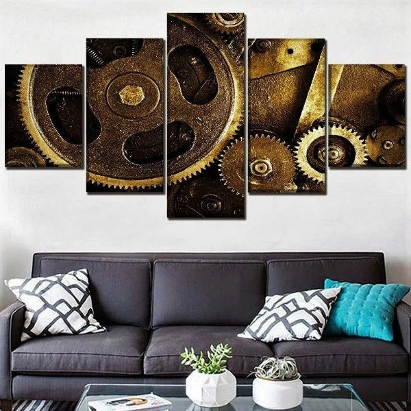 Tableau Industriel Engrenages Rotatifs