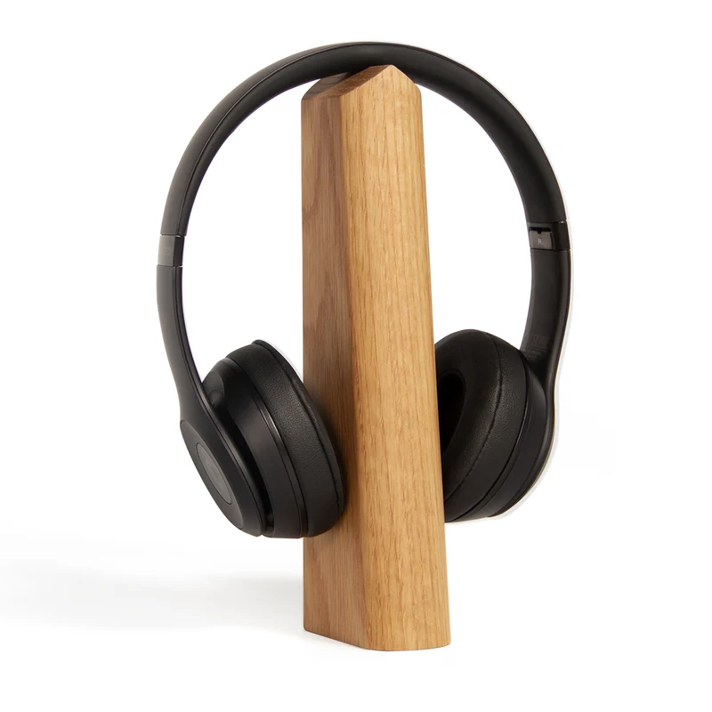 Mallo Slim Headphones Stand · Oak