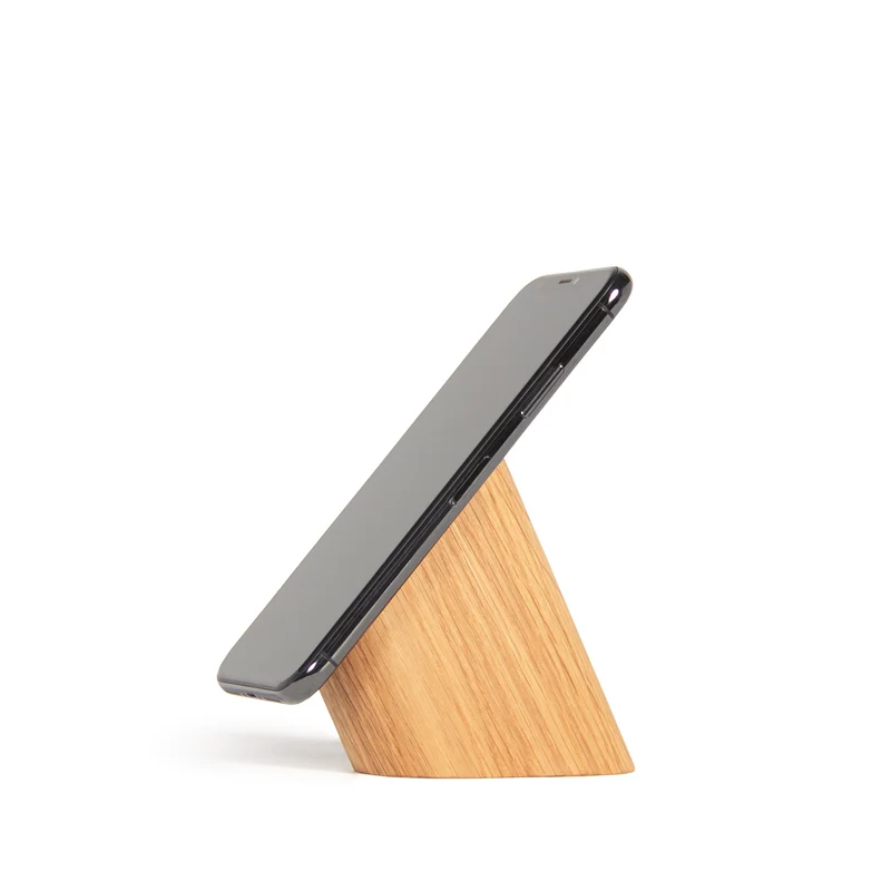 Risco Floating Smartphone Stand · Oak