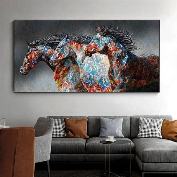 Tableau Industriel Cheval De Course