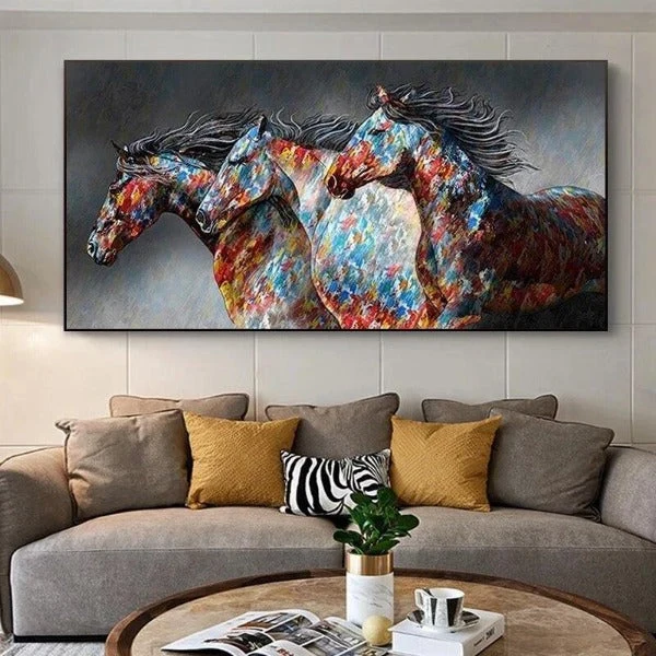 Tableau Industriel Cheval De Course