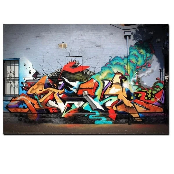 Tableau Industriel Rue Colorée