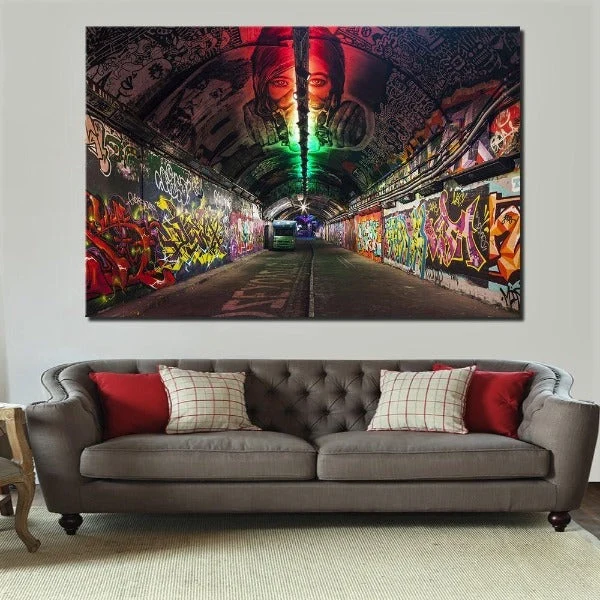 Tableau Industriel Tunnel Coloré
