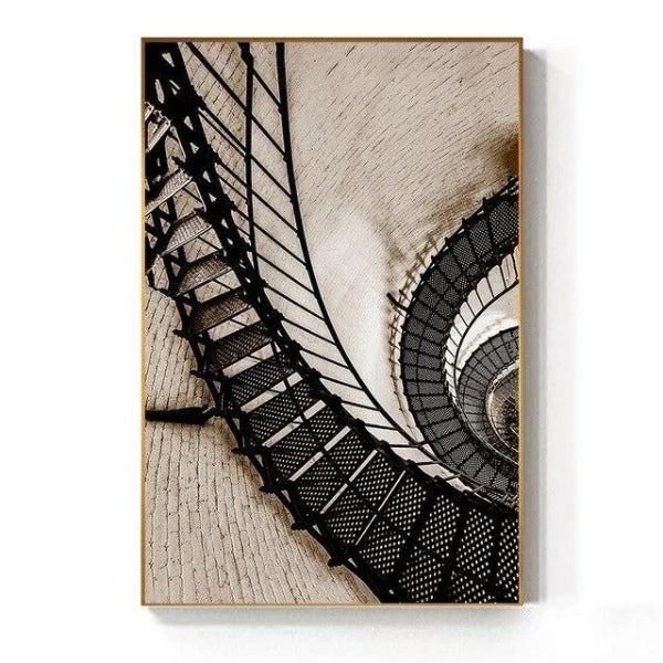 Tableau Industriel Triptyque Métallique
