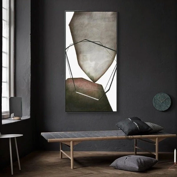 Tableau Industriel Décor Vertical