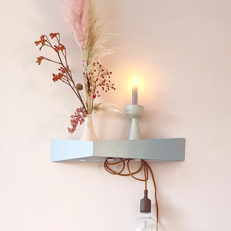 Pelican Wall Shelf · Medium Grey