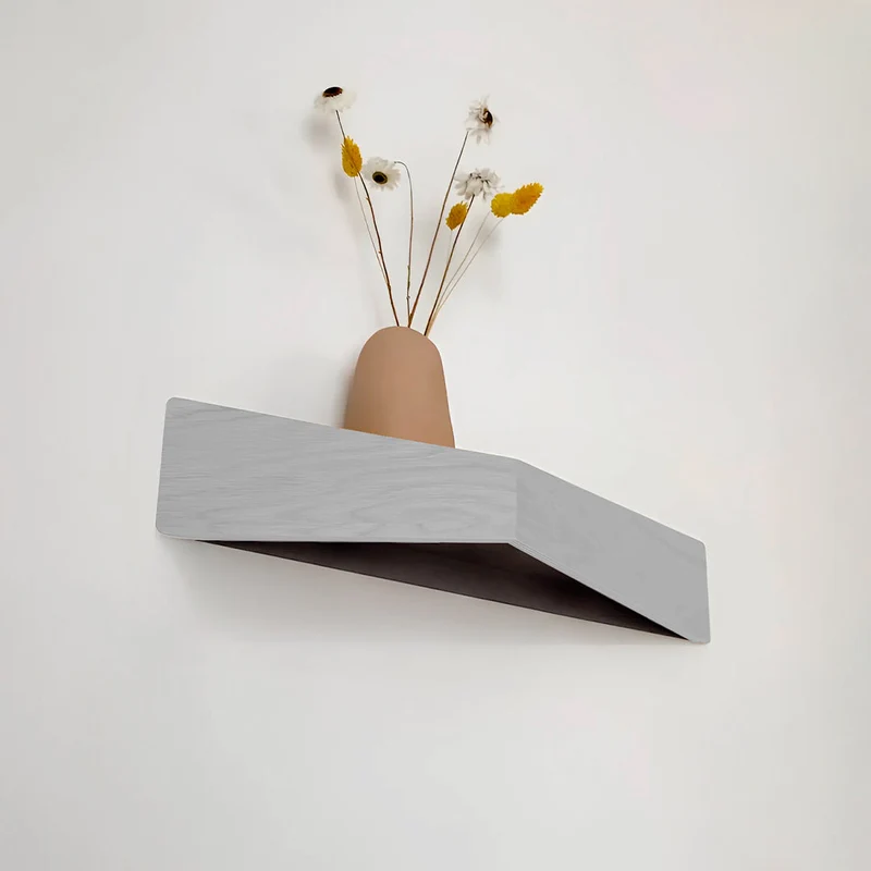 Pelican Wall Shelf · Large Grey