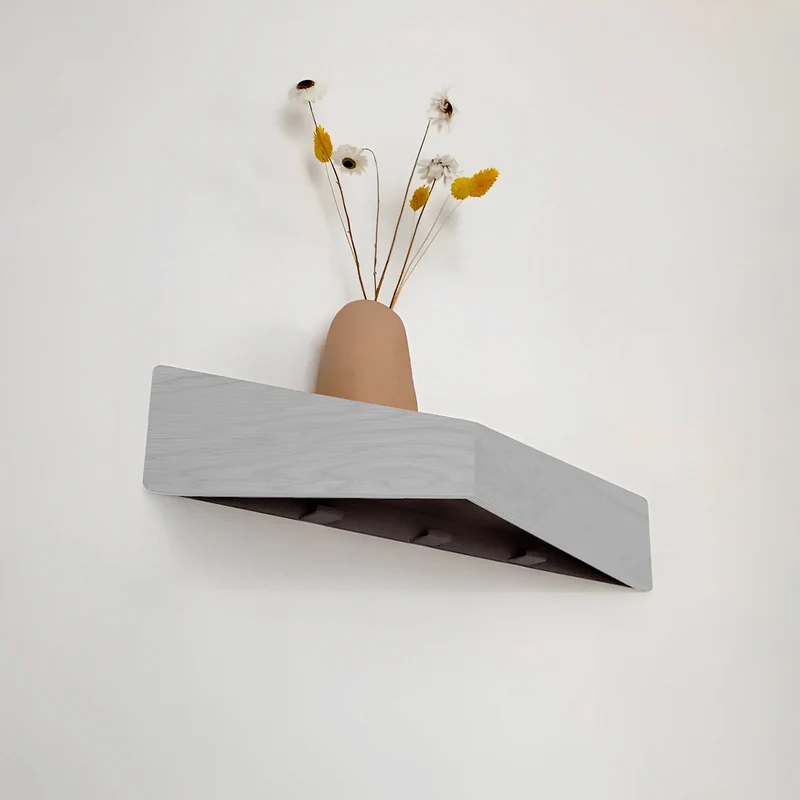 Pelican Wall Shelf · Large Grey