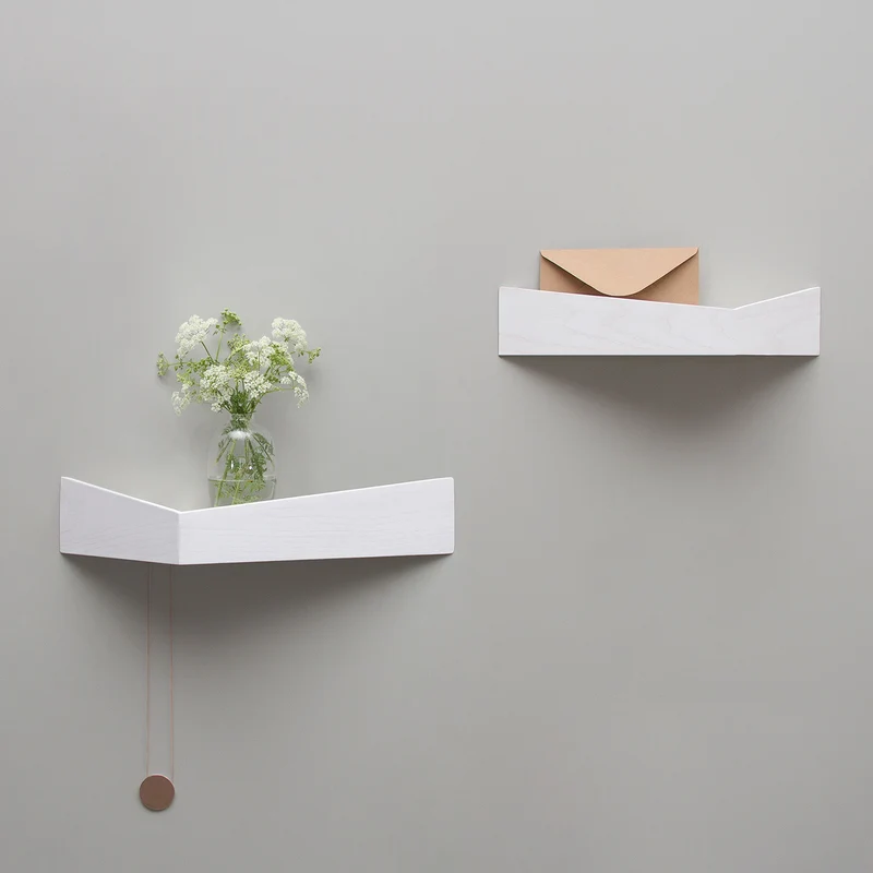 Pelican Wall Shelf · Medium White