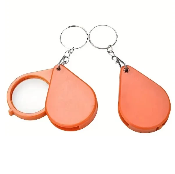 Loupe de lecture orange