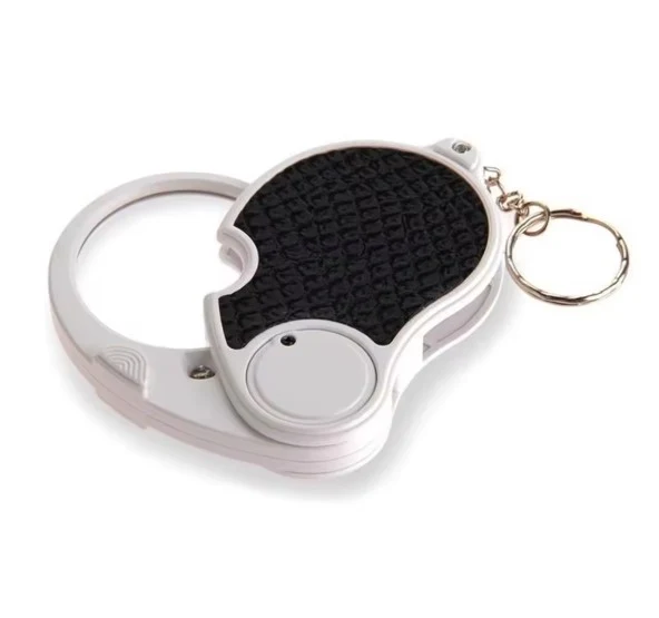 Loupe de lecture porte-clé