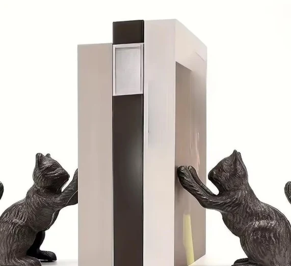 Serre livre chat noir