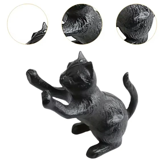 Serre livre chat noir