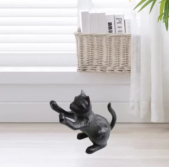 Serre livre chat noir