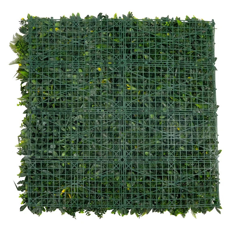 Panneau Mural Végétal Artificiel - 100 cm x 100 cm (2 pcs)