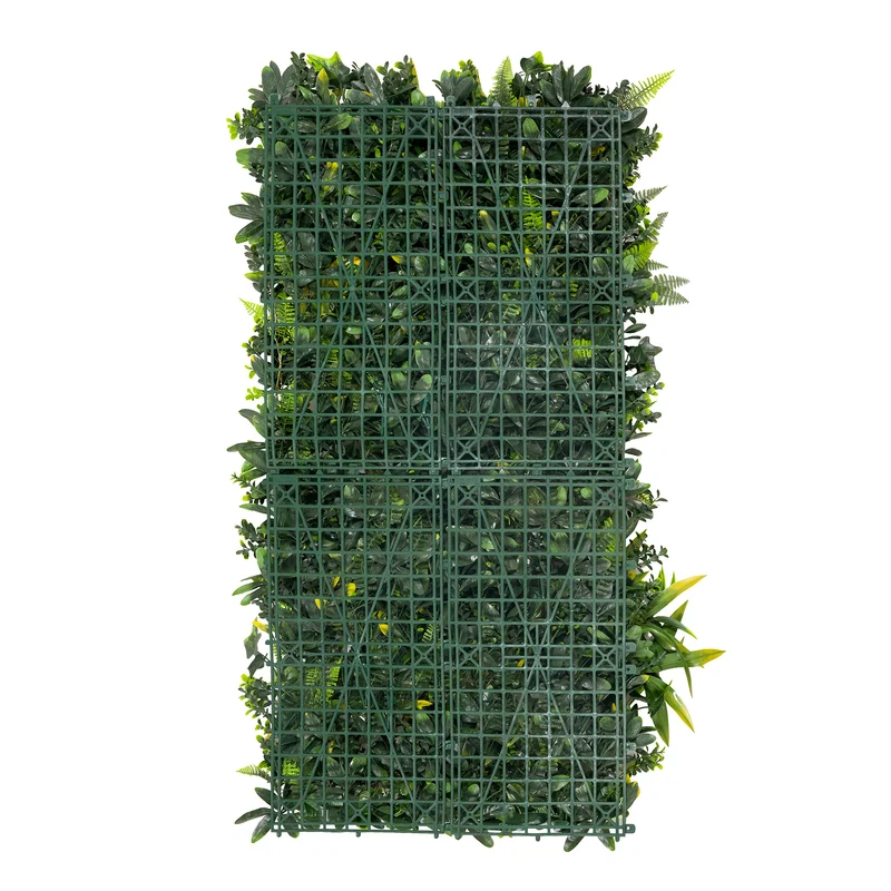 Panneau Mural Végétal Artificiel - 50 cm x 100 cm (1 pc)