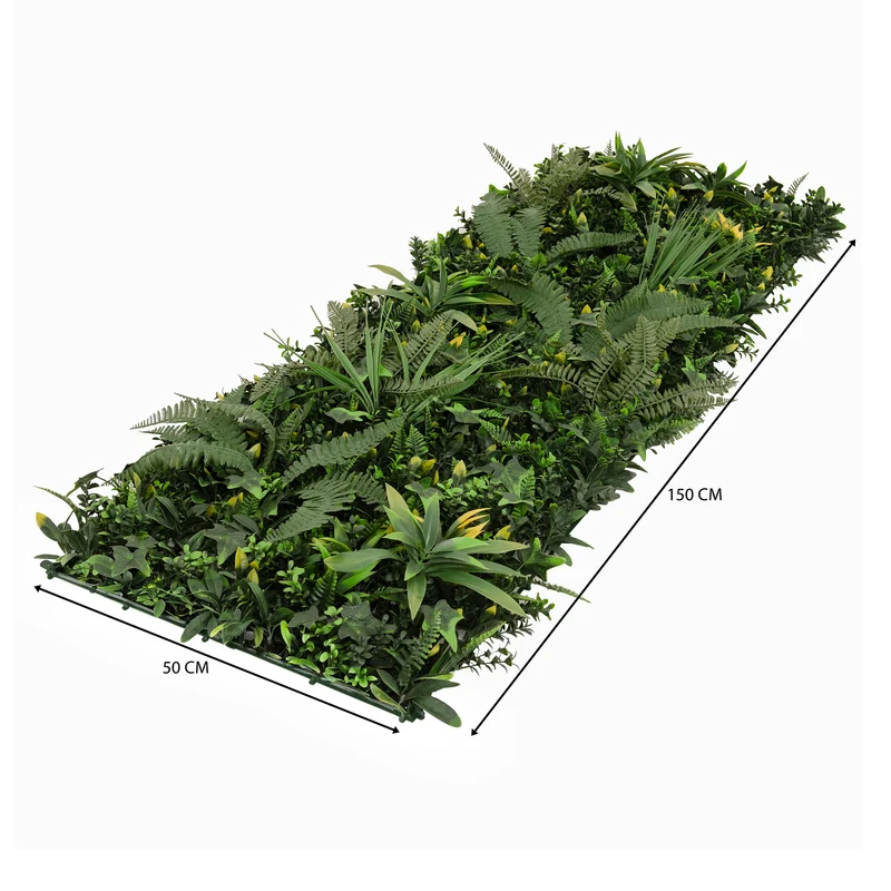 Panneau Mural Végétal Artificiel - 50 cm x 150 cm (2 pcs)
