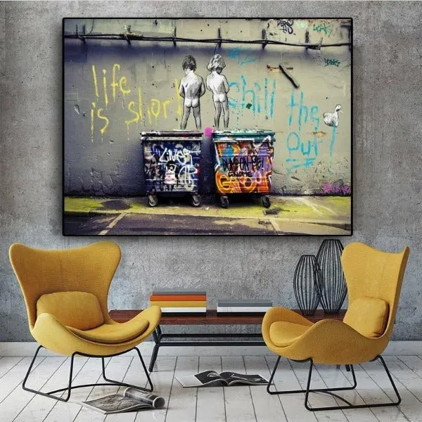 Tableau Industriel Esprit Bansky