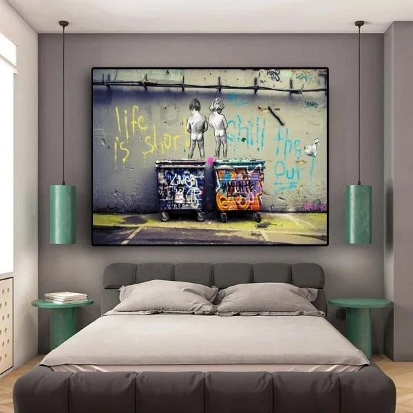 Tableau Industriel Esprit Bansky