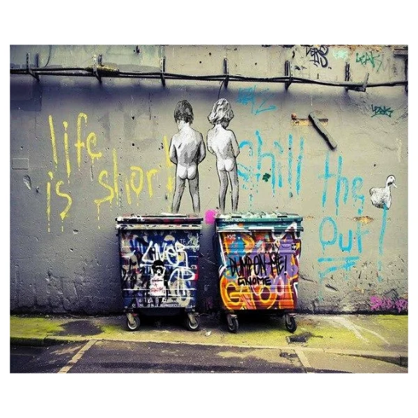 Tableau Industriel Esprit Bansky