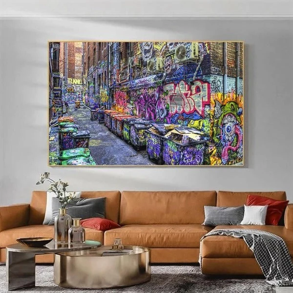 Tableau Industriel Déchets Colorés