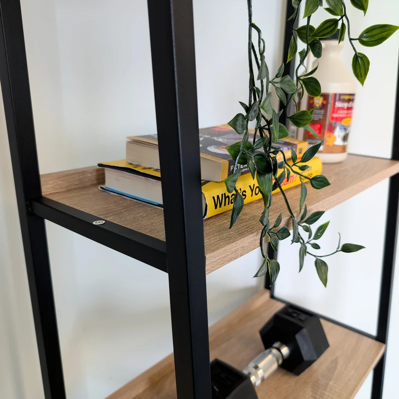 Zynix 4-Tier Standing Ladder Shelf