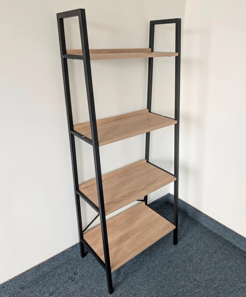 Zynix 4-Tier Standing Ladder Shelf