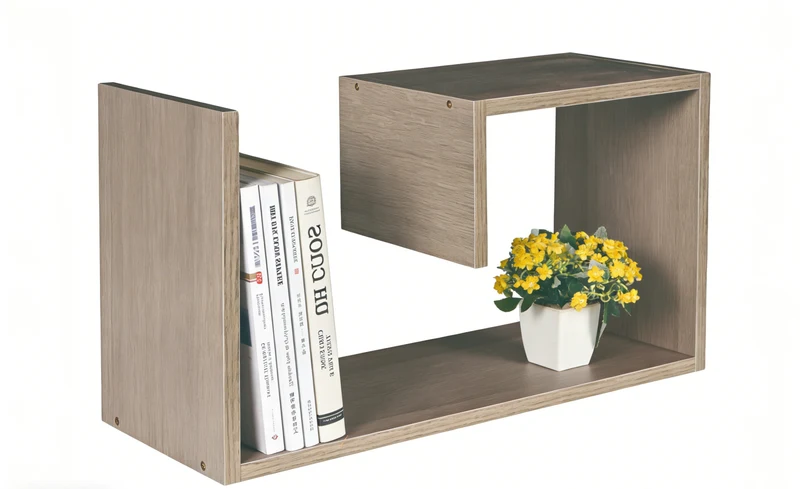 Wall-Mounted Floating Bedside Shelf