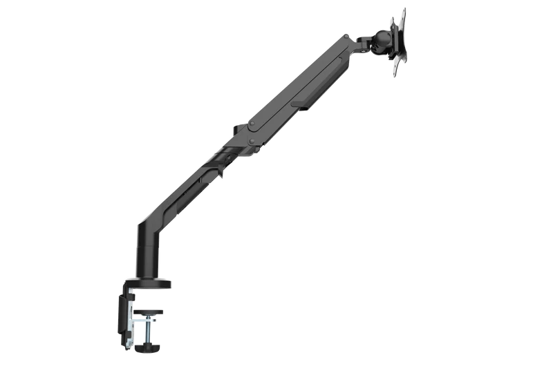 Zynix Single Monitor Arm, Gas Spring Adjustable (17”–36”)