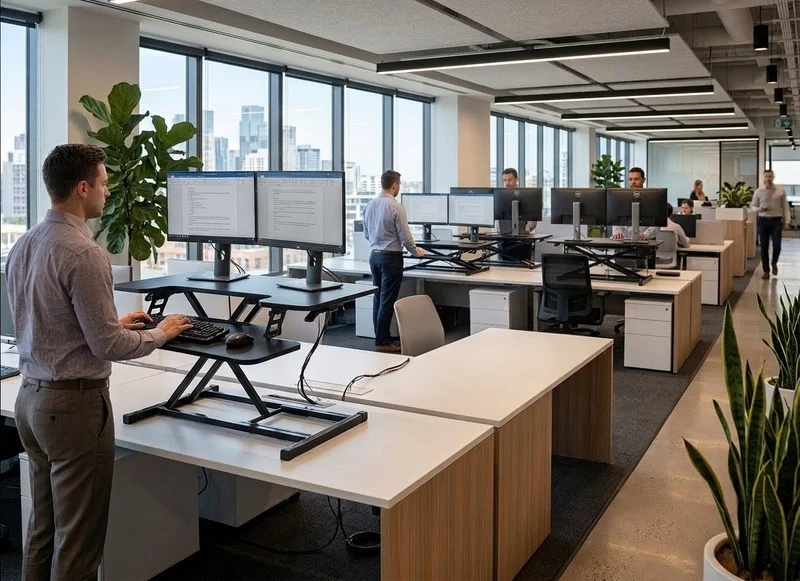 Zynix 36" Standing Desk Converter