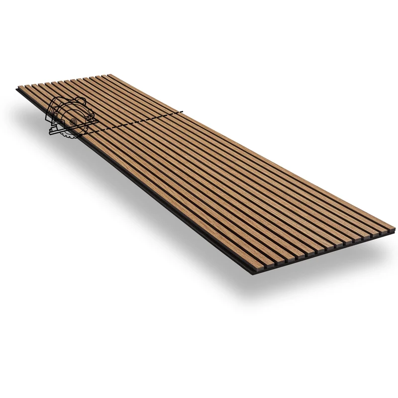 Acoupanneau - Panneau acoustique en tasseaux de bois