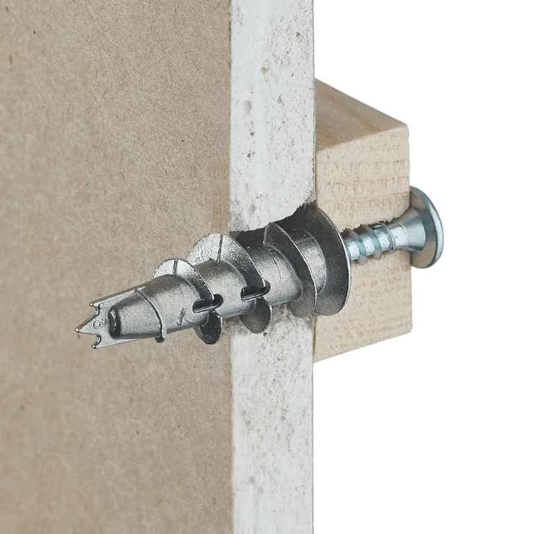 Chevilles de fixation avec vis