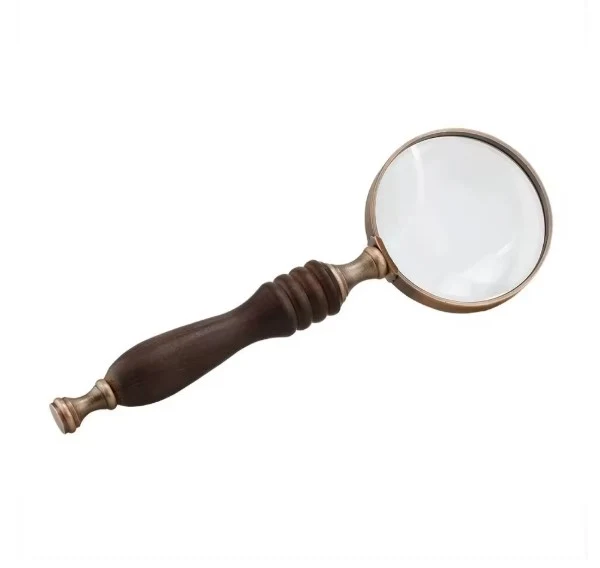 Loupe de lecture style antique