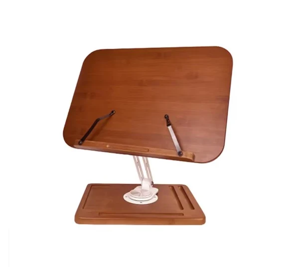 Porte livre de bureau en bois