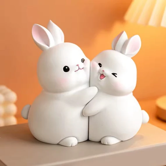 Serre livre lapin en résine