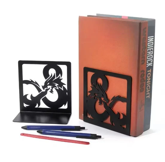 Serre livre dragon en métal