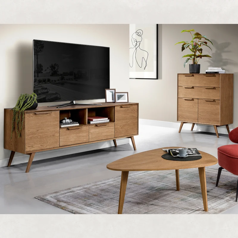 Commode en chêne LEO 15 | LoftStory