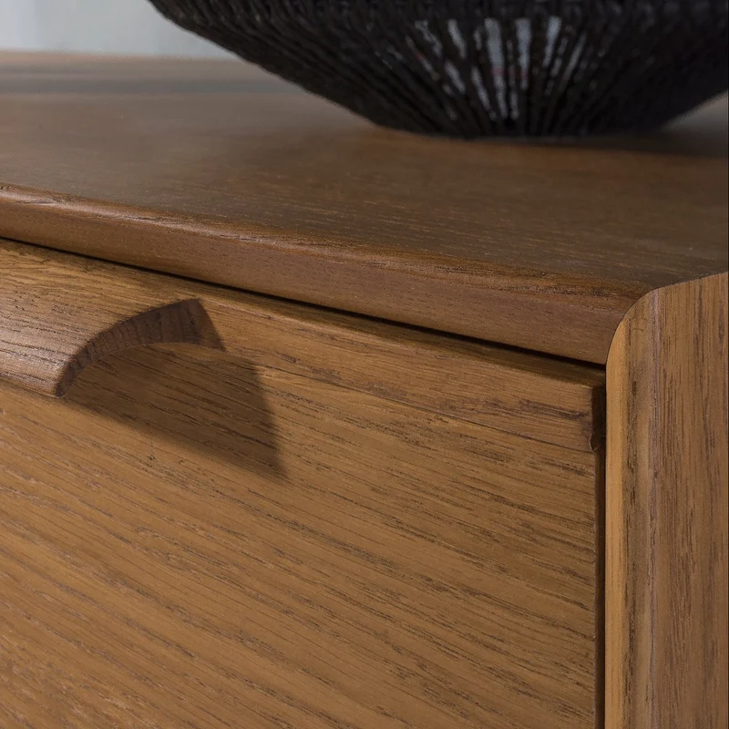 Commode en chêne rustique LEO 12 | LoftStory