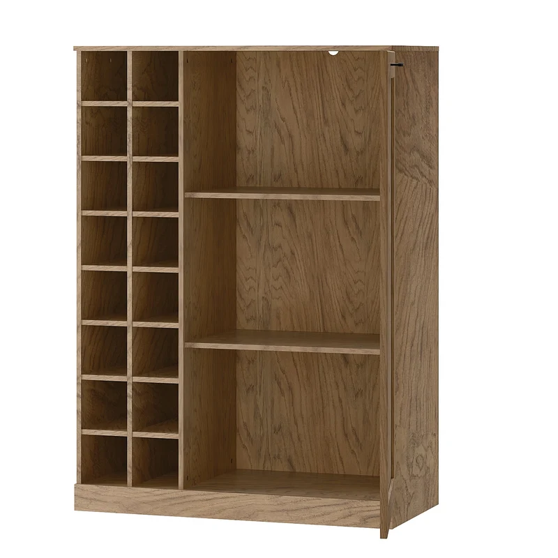 Meuble bar en chêne COZY 15, 100 × 140 × 50 cm | LoftStory