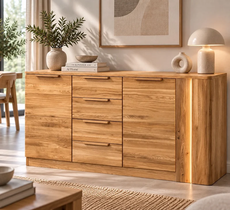 Commode en chêne LONDRES 46 | LoftStory