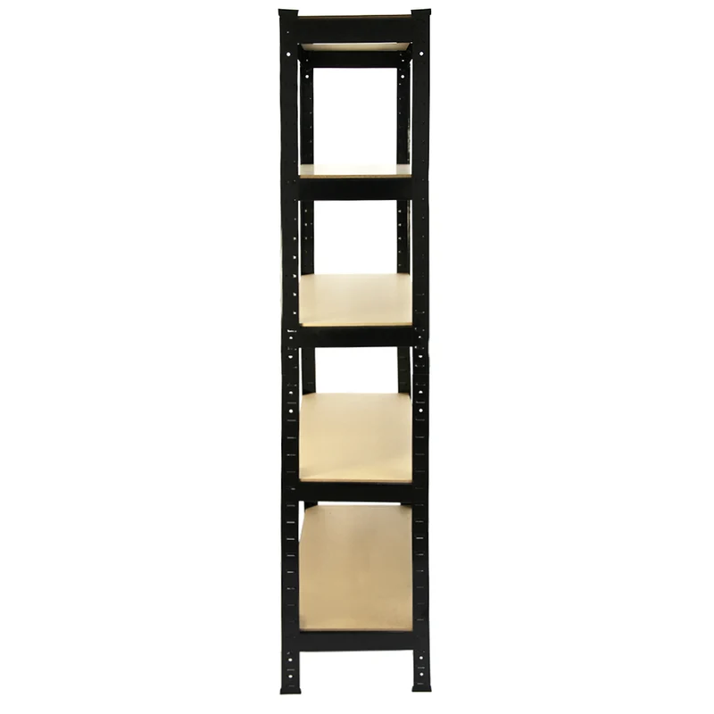 Monster Racking - 2 Rayonnages T-Rax en Acier Noir 75cm x 30cm x 150cm