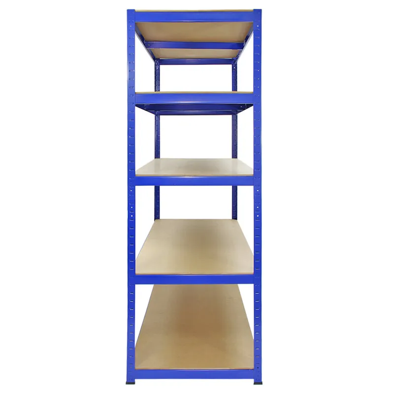 Monster Racking - 9 Rayonnages T-Rax en Acier Bleu 120cm x 60cm x 180cm