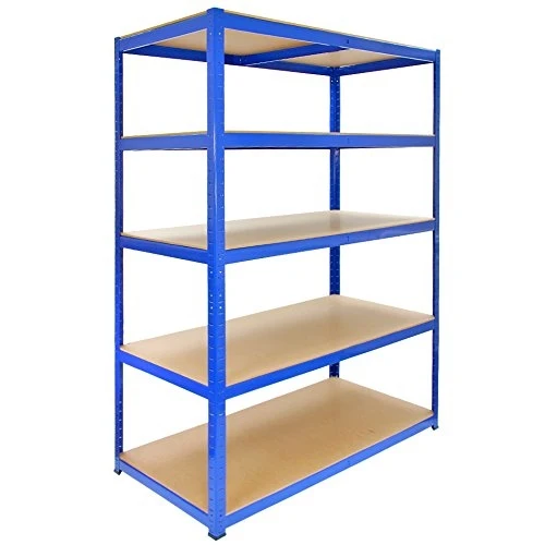 Monster Racking - 3 Rayonnages T-Rax en Acier Bleu 120cm x 60cm x 180cm