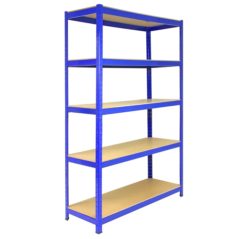 Monster Racking - 1 Rayonnage T-Rax en Acier Bleu 120cm x 45cm x 180cm