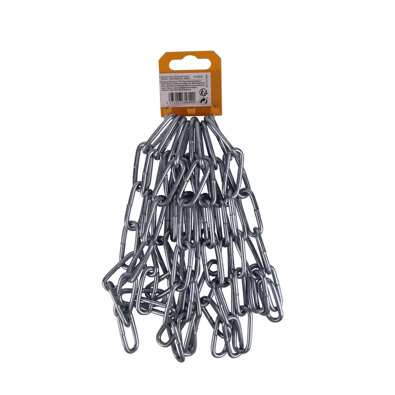 LONG GALVANISED STEEL CHAIN D4MM 2.5M