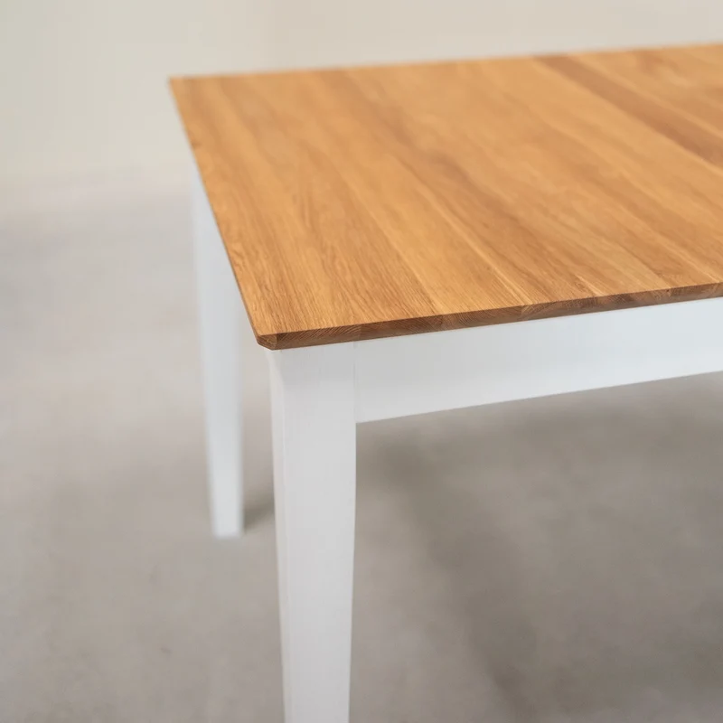 Table à manger extensible en bois massif Lausanne | NordicStory