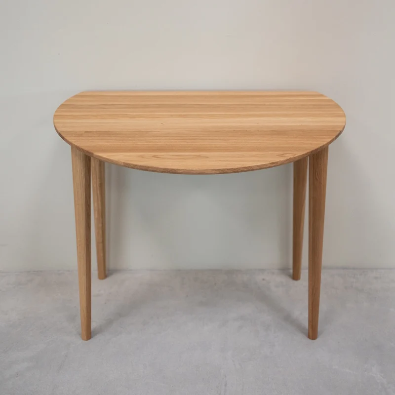 Table de salle à manger à rallonges en chêne massif LUNA | NordicStory